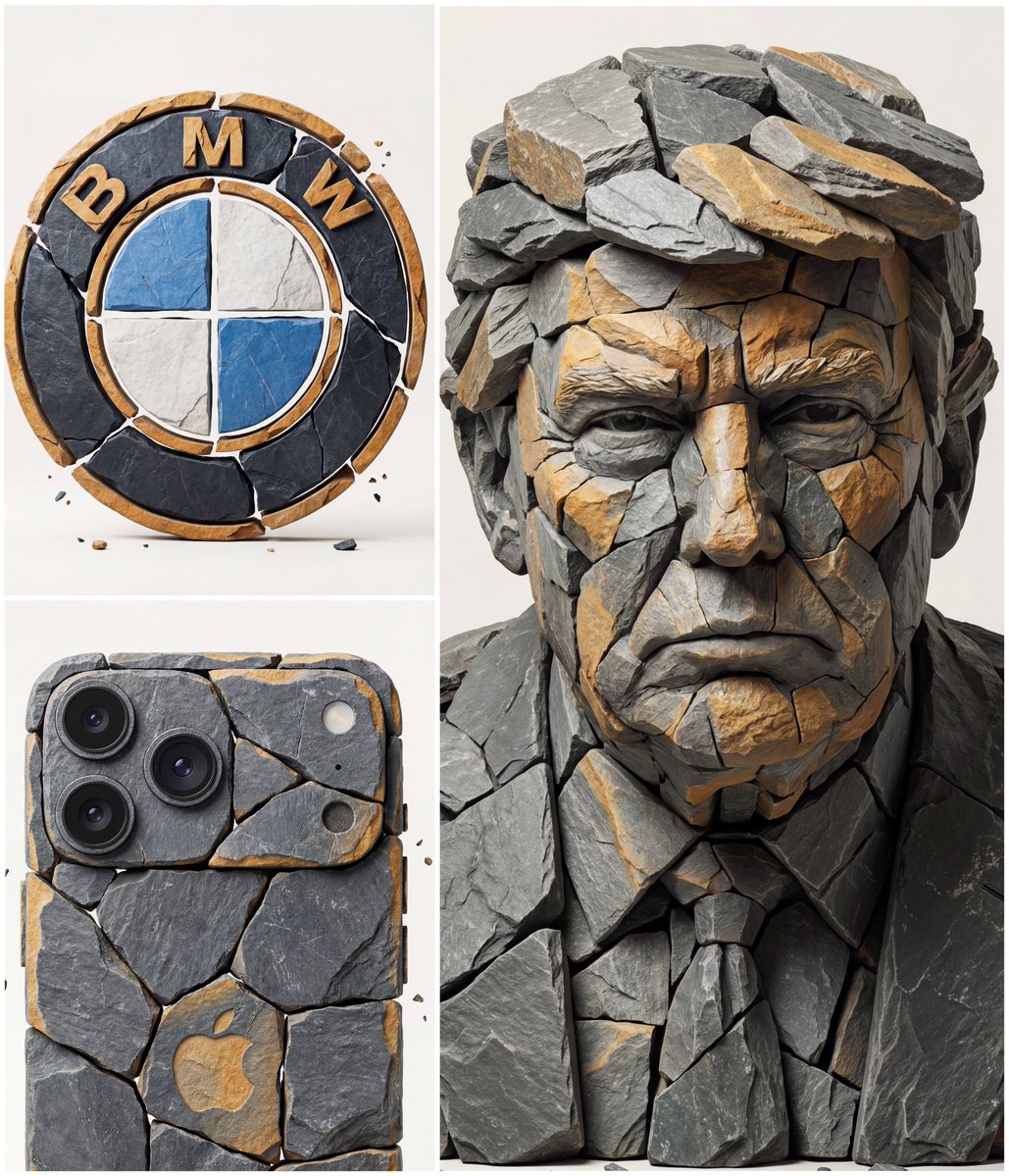 AI Prompt for Image-to-Image Stone Sculpture Style Transfer