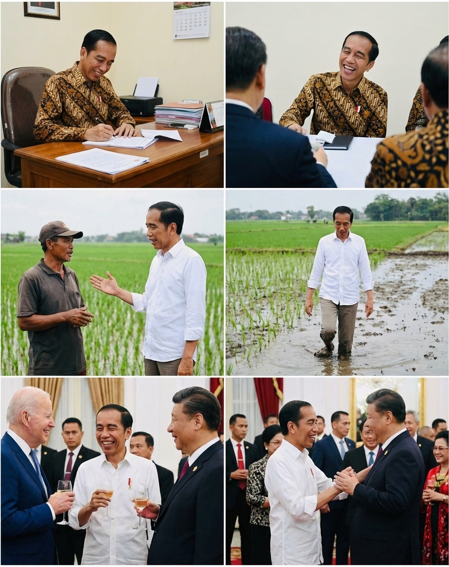 AI Prompt for Indonesian President Photo Series