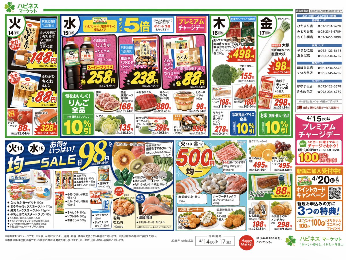 AI Prompt for Japanese Grocery Store Flyer Design