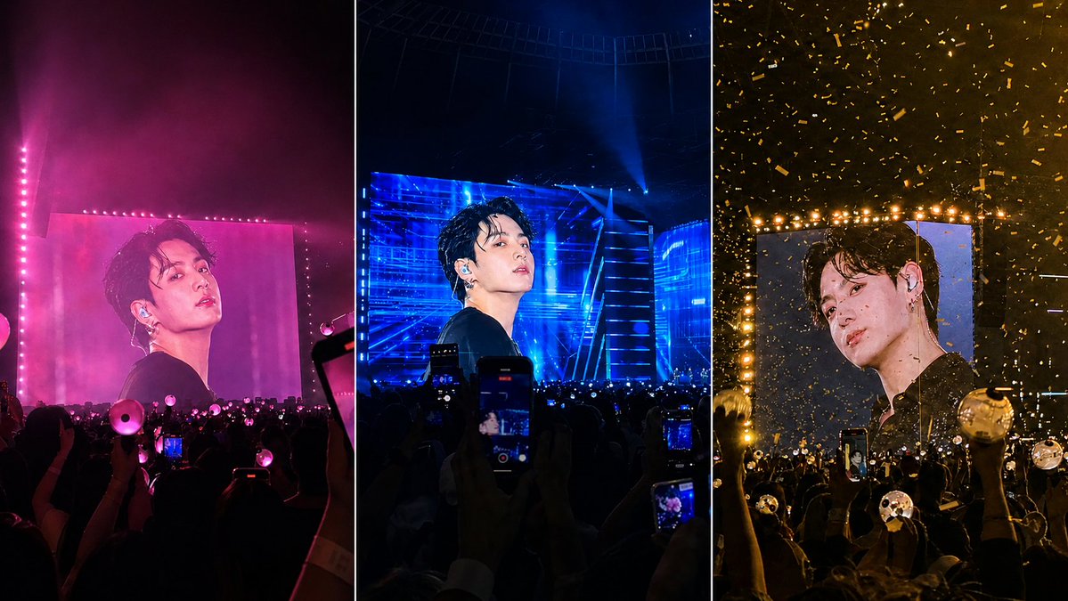 AI Prompt for K-Pop Style Concert Collage
