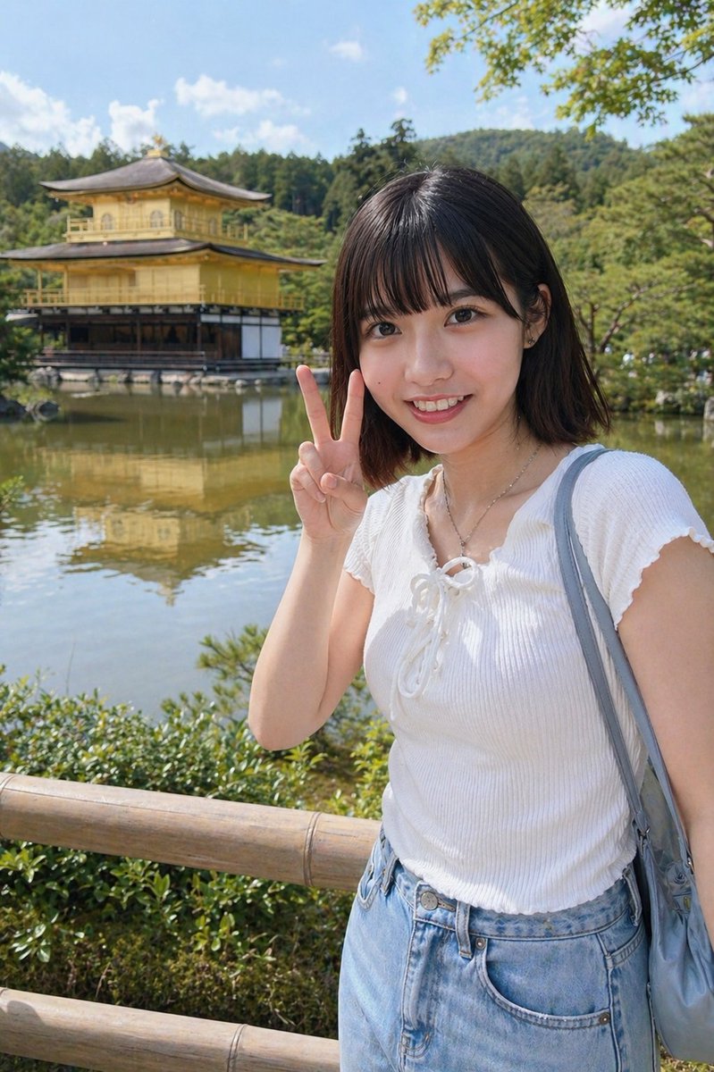 AI Prompt for Kyoto Tourist Portrait