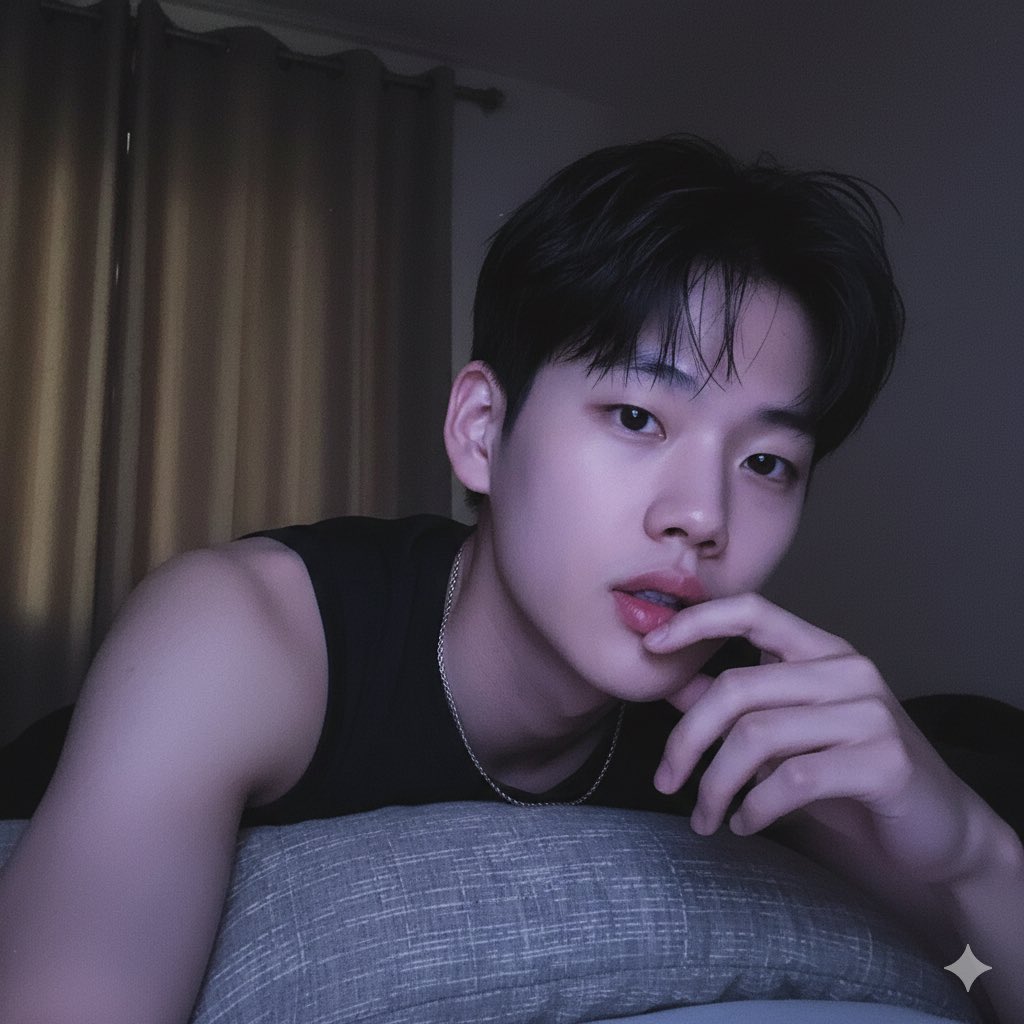 AI Prompt for Late-Night Low-Light Selfie with Cozy Mood