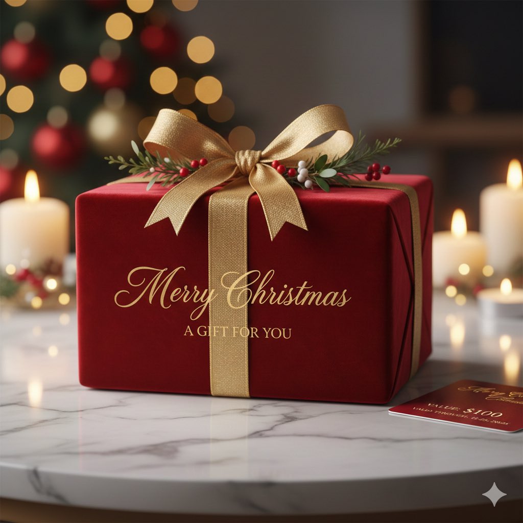 AI Prompt for Luxurious Gift Card Design in Cinematic Style
