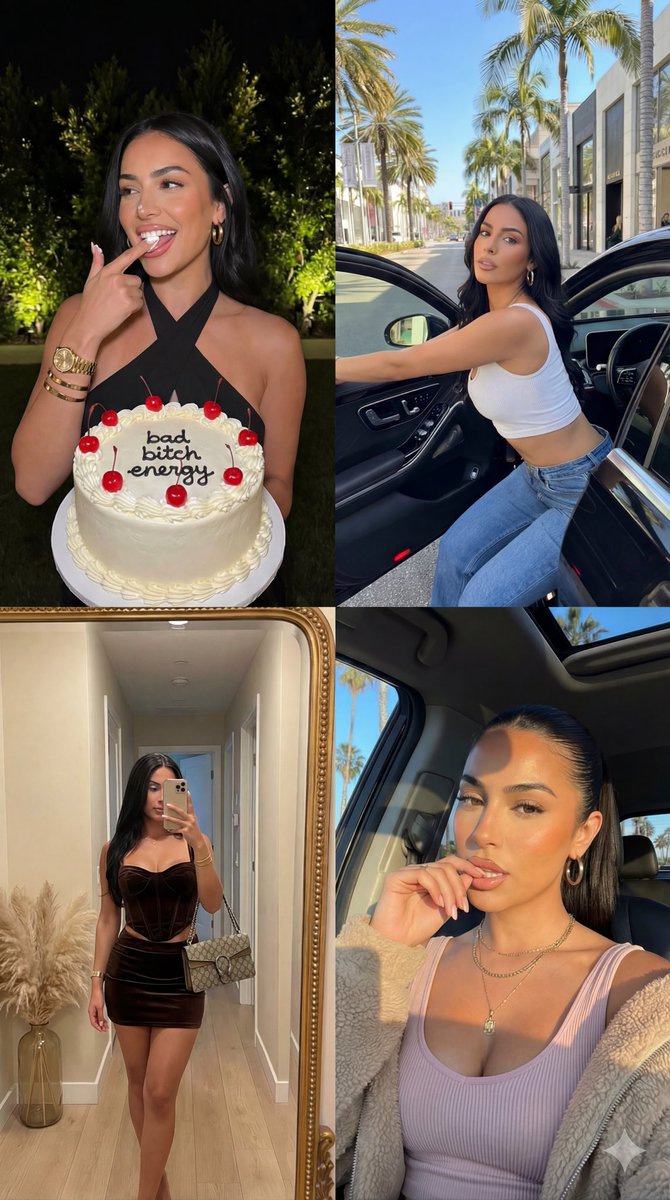 AI Prompt for Luxury 2x2 Grid of Lifestyle Photos