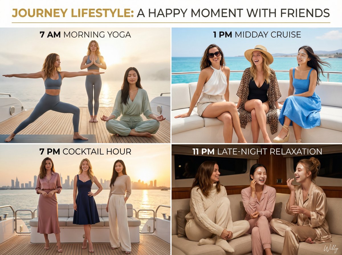 AI Prompt for Luxury Editorial Lifestyle Grid with Celebrities