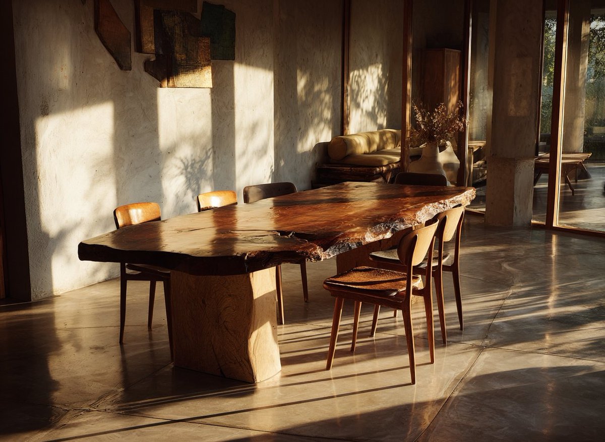 AI Prompt for Luxury Furniture Photography in Minimalist Setting