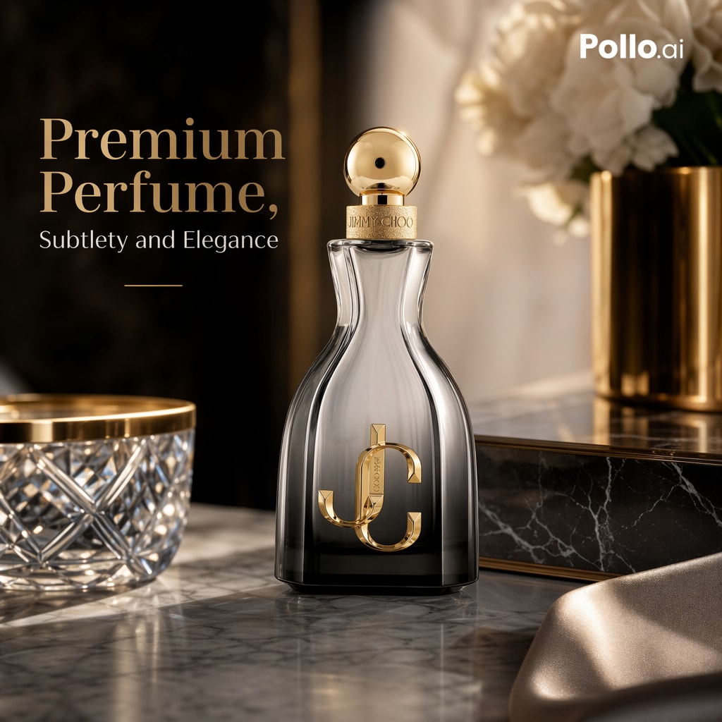 AI Prompt for Luxury Perfume Product Photography and E-commerce Branding