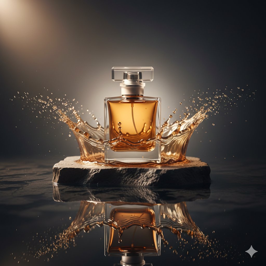 AI Prompt for Luxury Perfume Product Photography
