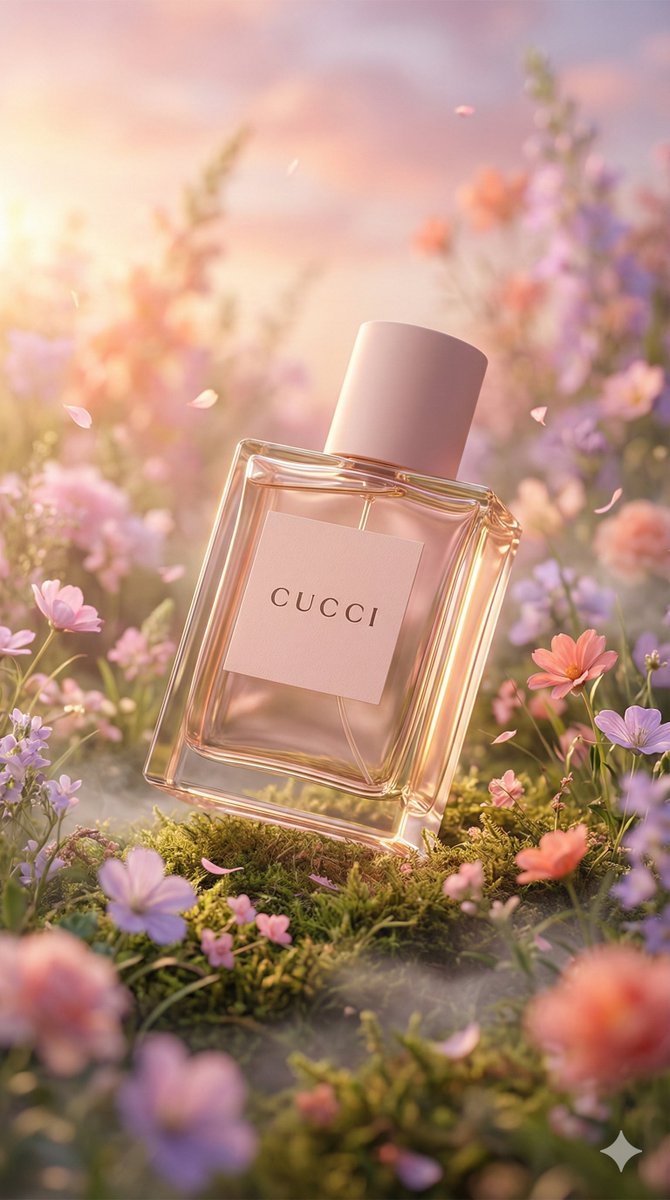 AI Prompt for Luxury Product Photography - High-End Editorial Serum Bottle Image