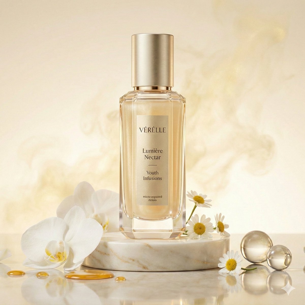 AI Prompt for Luxury Skincare Commercial Product Photography