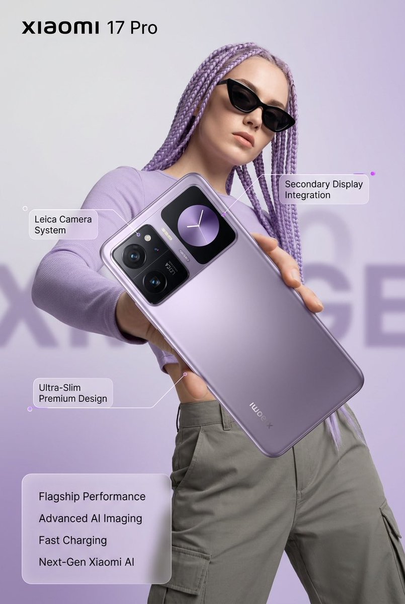 AI Prompt for Luxury Smartphone Poster with Camera and Secondary Display