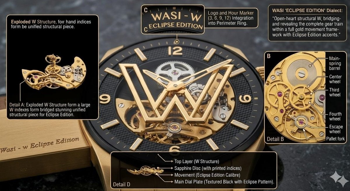 AI Prompt for Luxury Watch Macro Photography