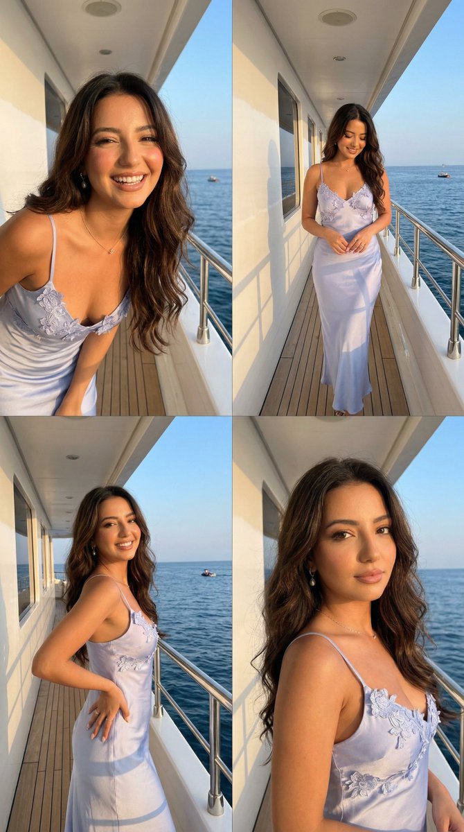 AI Prompt for Luxury Yacht Photoshoot Portraits with Golden Hour Lighting