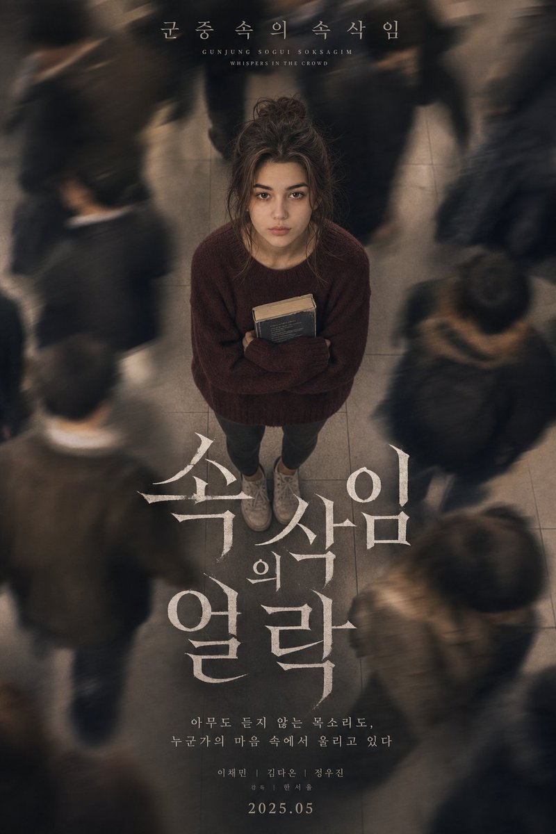 AI Prompt for Melancholic K-Drama Subway Poster Art - Emotional Portraits & Cityscapes
