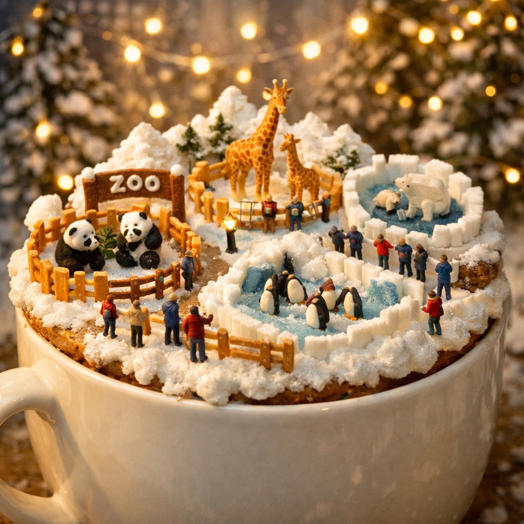 AI Prompt for Miniature Diorama Scene Generation