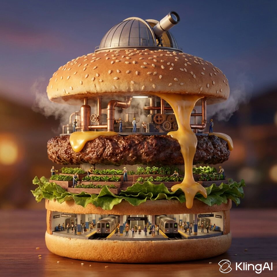 AI Prompt for Miniature Food Fantasy Worlds