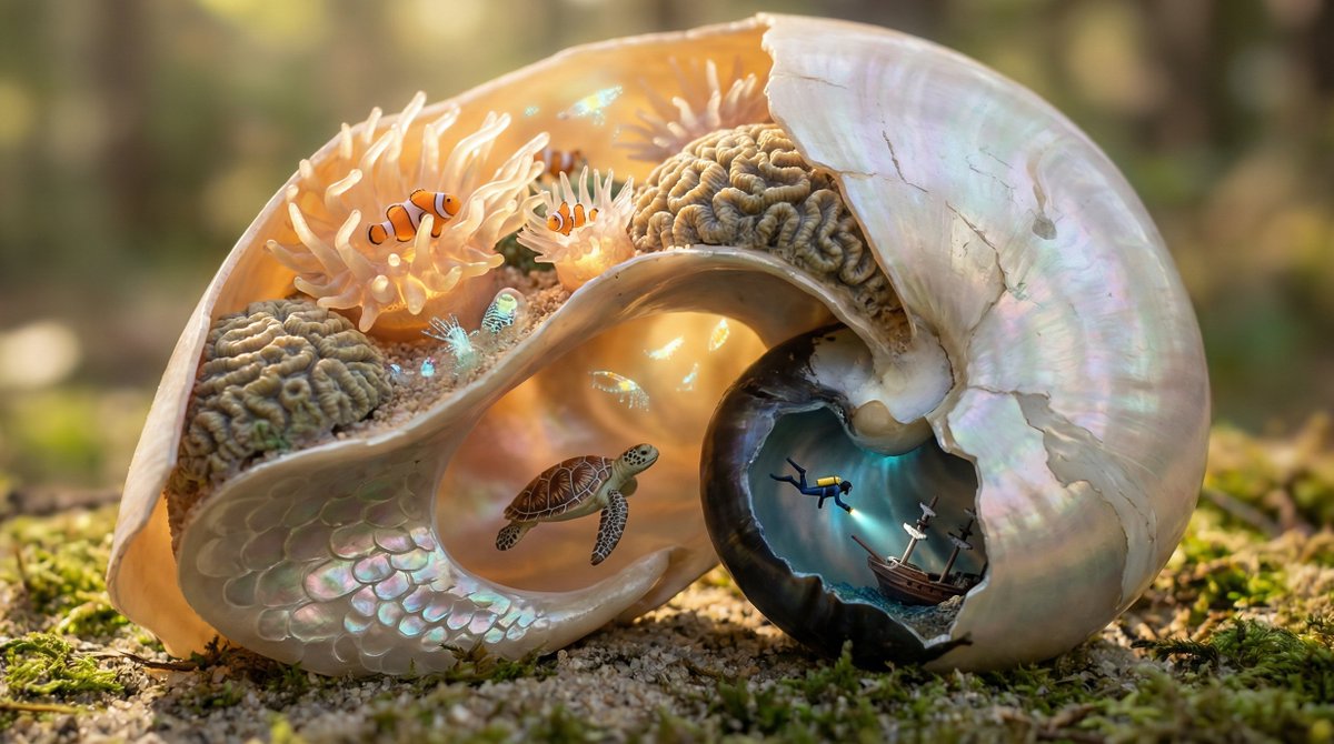 AI Prompt for Miniature Macro Photography with Magical Realism