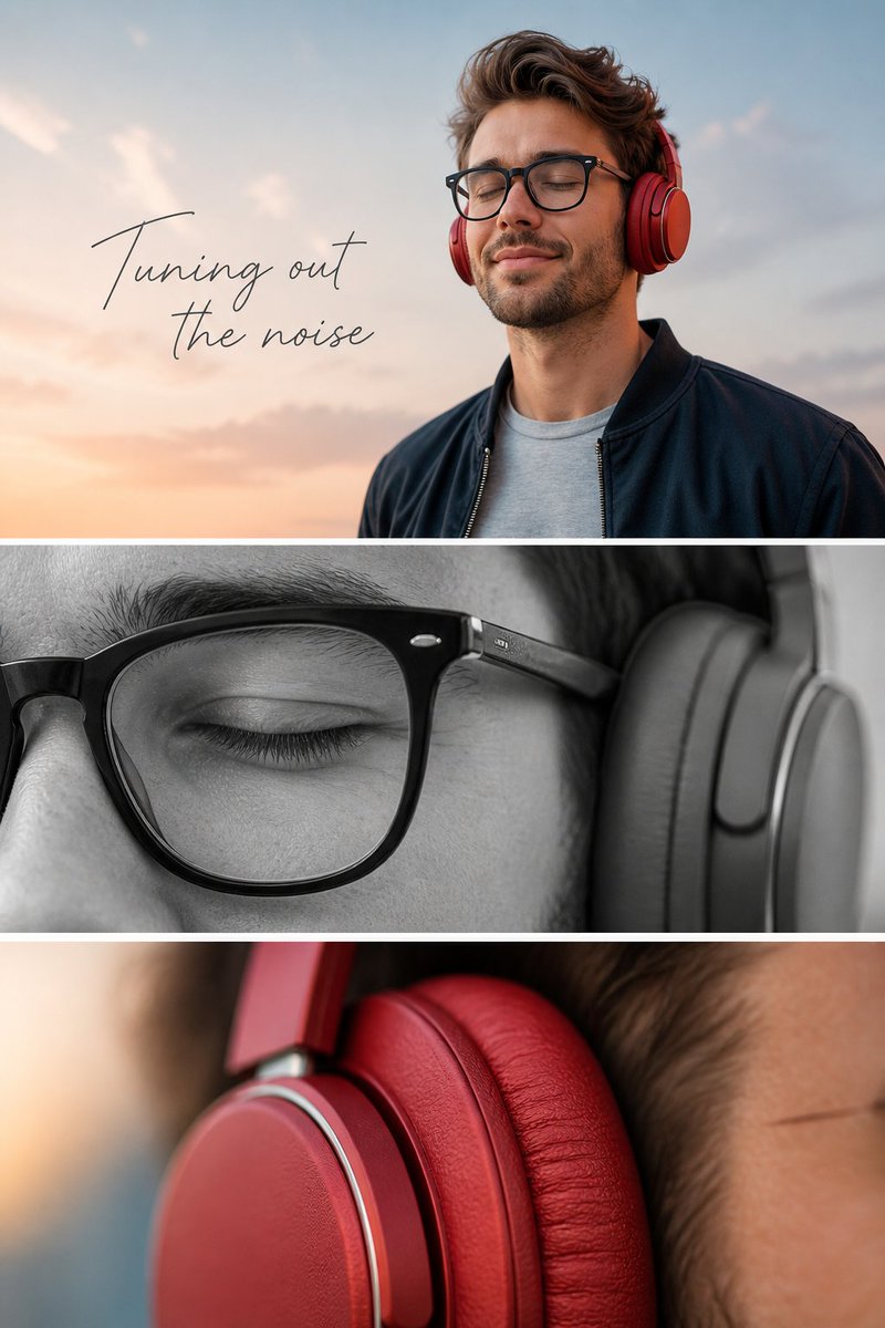 AI Prompt for Minimalist Headphone Lifestyle Photography