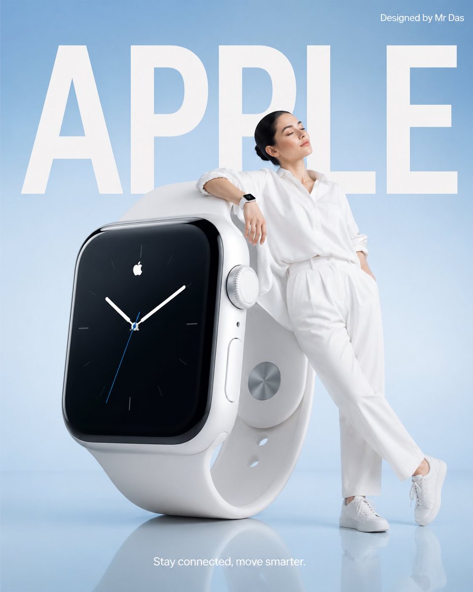 AI Prompt for Minimalist Smartwatch Commercial Ad