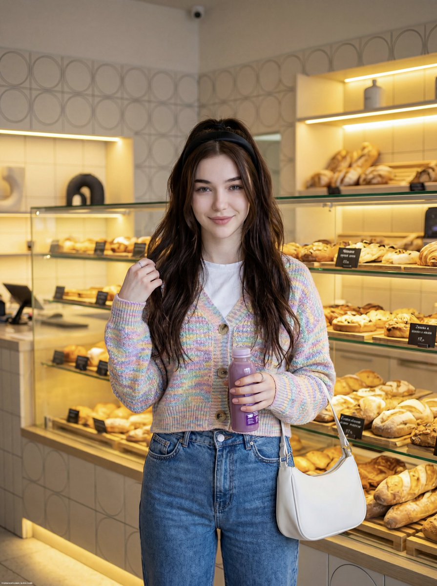 AI Prompt for Modern Bakery Lifestyle Photo