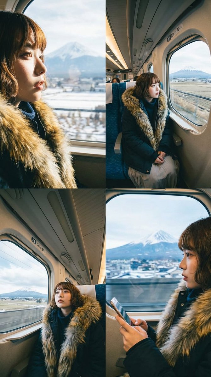 AI Prompt for Multi-Perspective Train Station Scene Generation