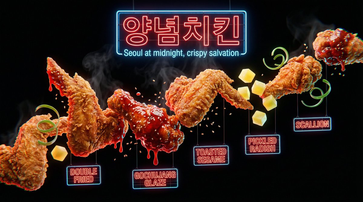 AI Prompt for Neon Food Photography with Cyberpunk Aesthetic
