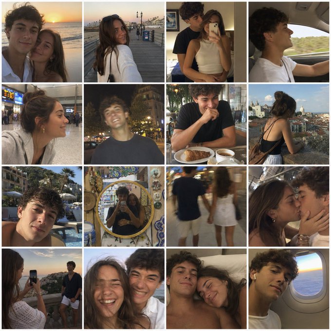 AI Prompt for Nostalgic Vacation iPhone Portrait Grid