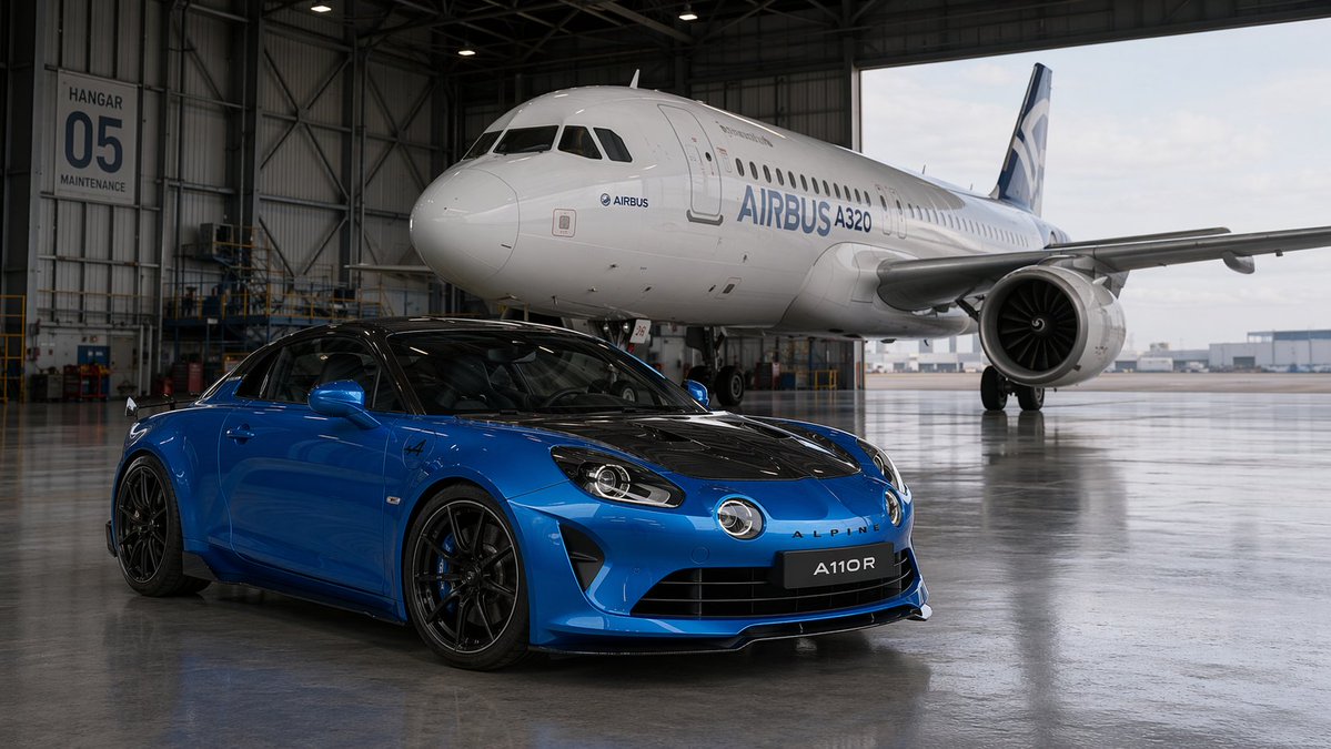 AI Prompt for Photorealistic Airliner and Sports Car Image