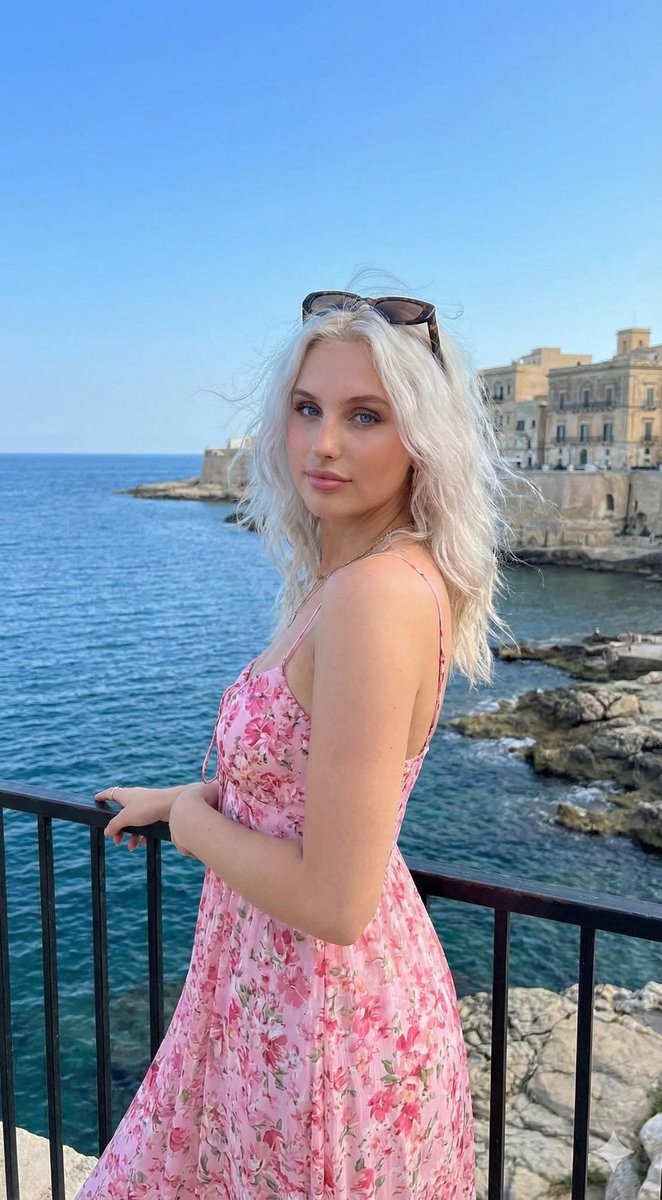 AI Prompt for Photorealistic Coastal Lifestyle Portraits with Identity Preservation