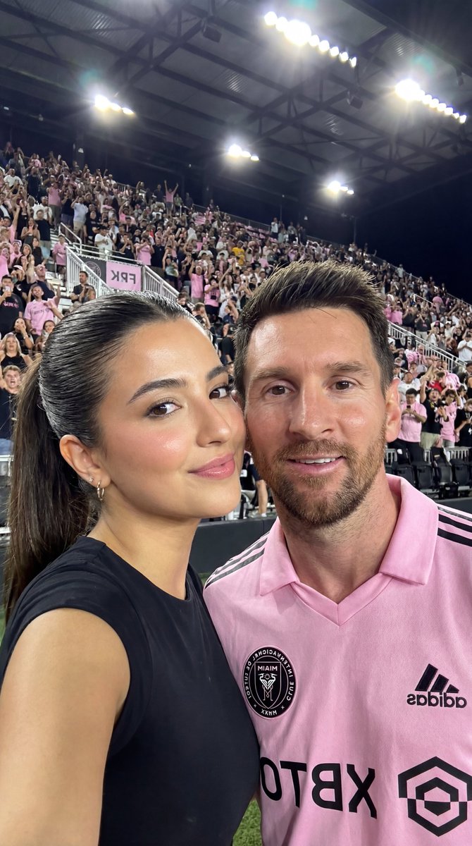 AI Prompt for Photorealistic Couple Selfie in Stadium at Night