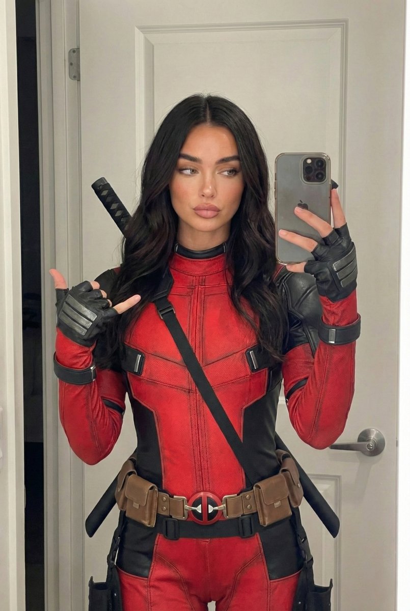 AI Prompt for Photorealistic Deadpool Cosplay Selfie