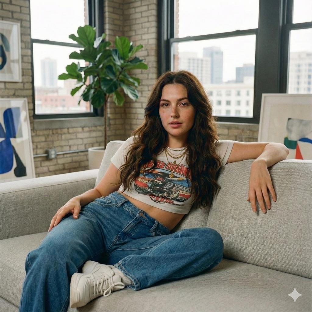 AI Prompt for Photorealistic Loft Lifestyle Portrait