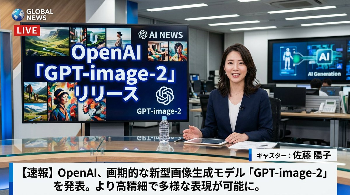 AI Prompt for Photorealistic News Broadcast Scene