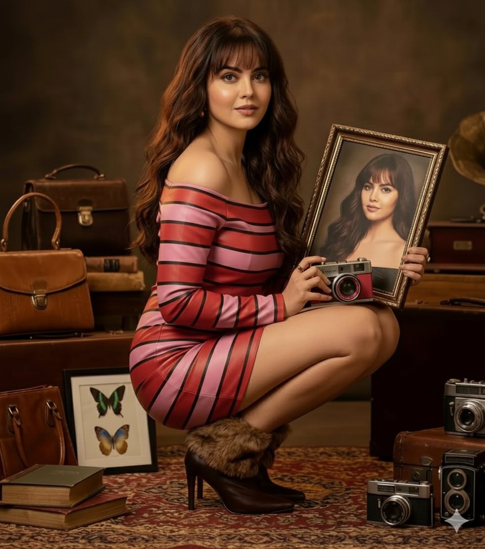 AI Prompt for Photorealistic Portrait with Picture-in-Picture Effect
