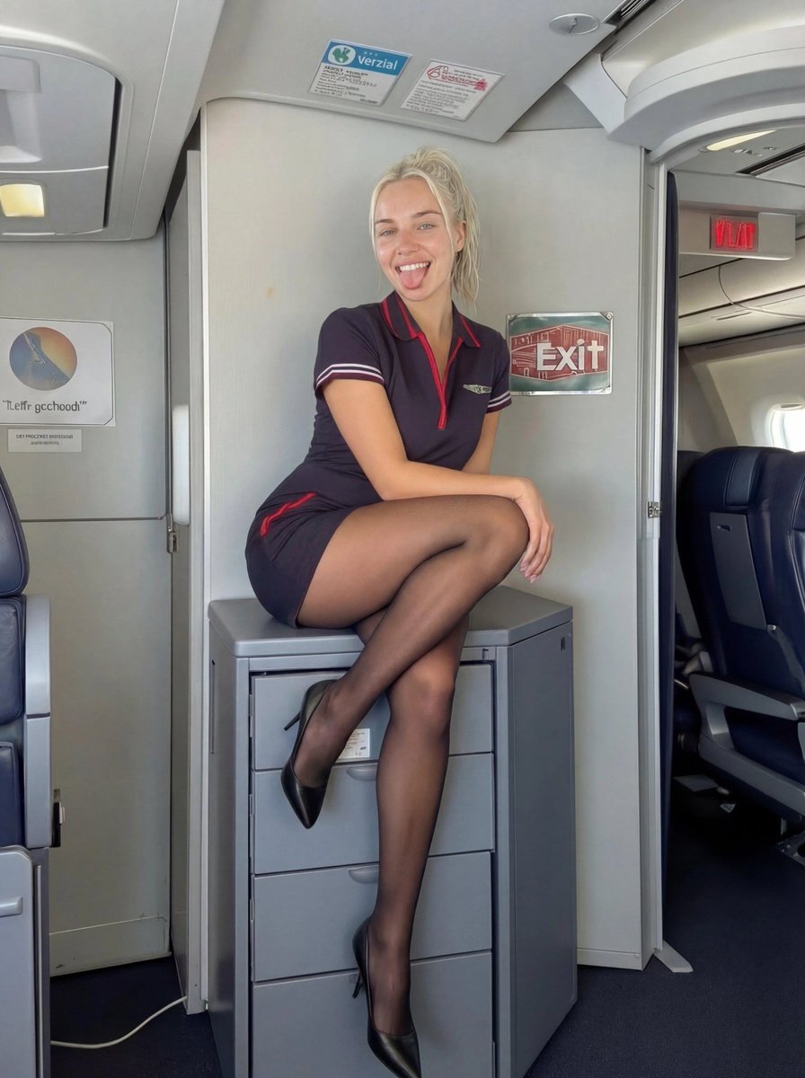 AI Prompt for Playful Cabin Crew Portraits