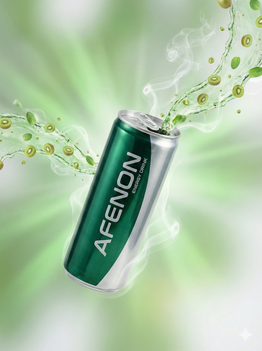 AI Prompt for Premium Product Photography in a High-End Energy Drink Ad