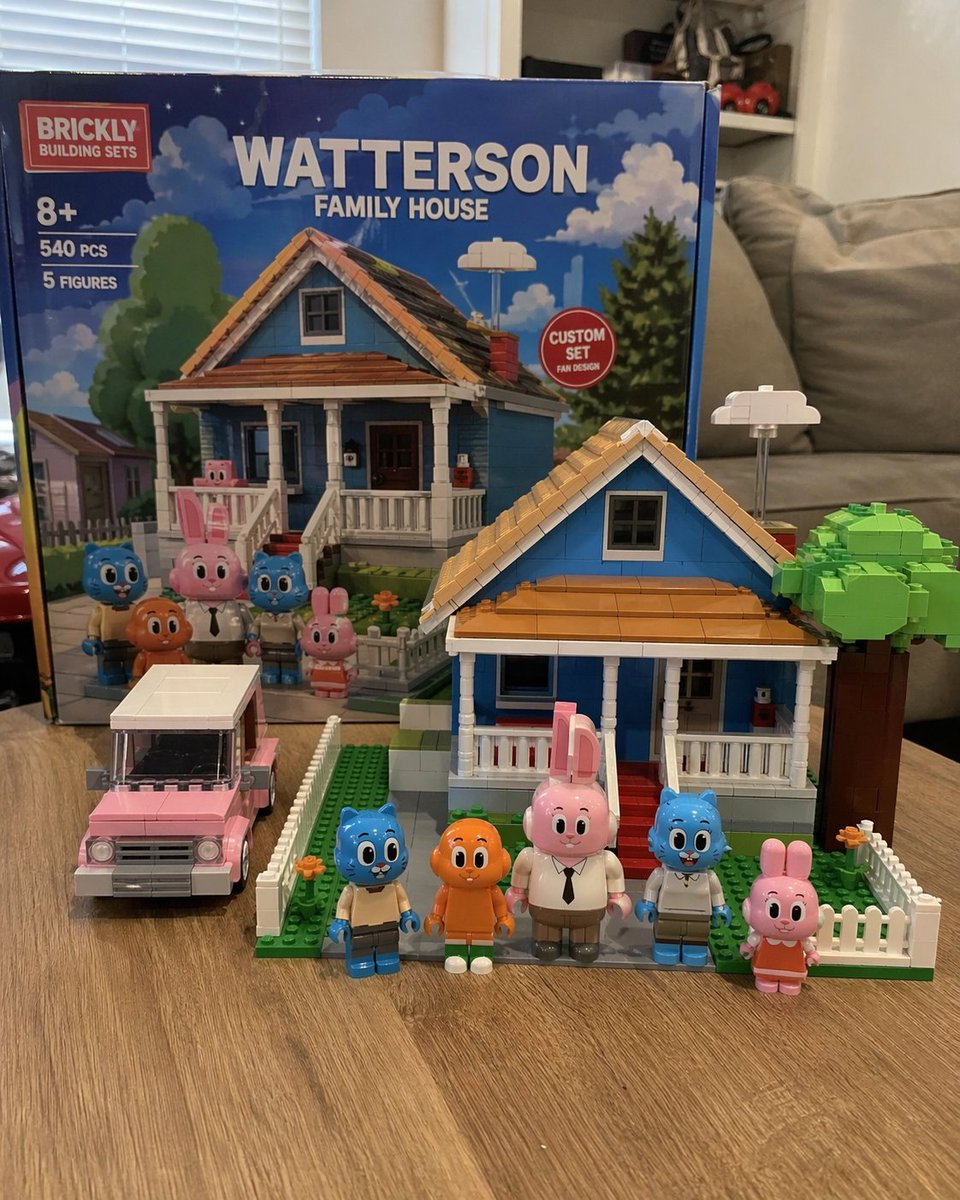 AI Prompt for Product Photography: Custom Toy Building Block Set