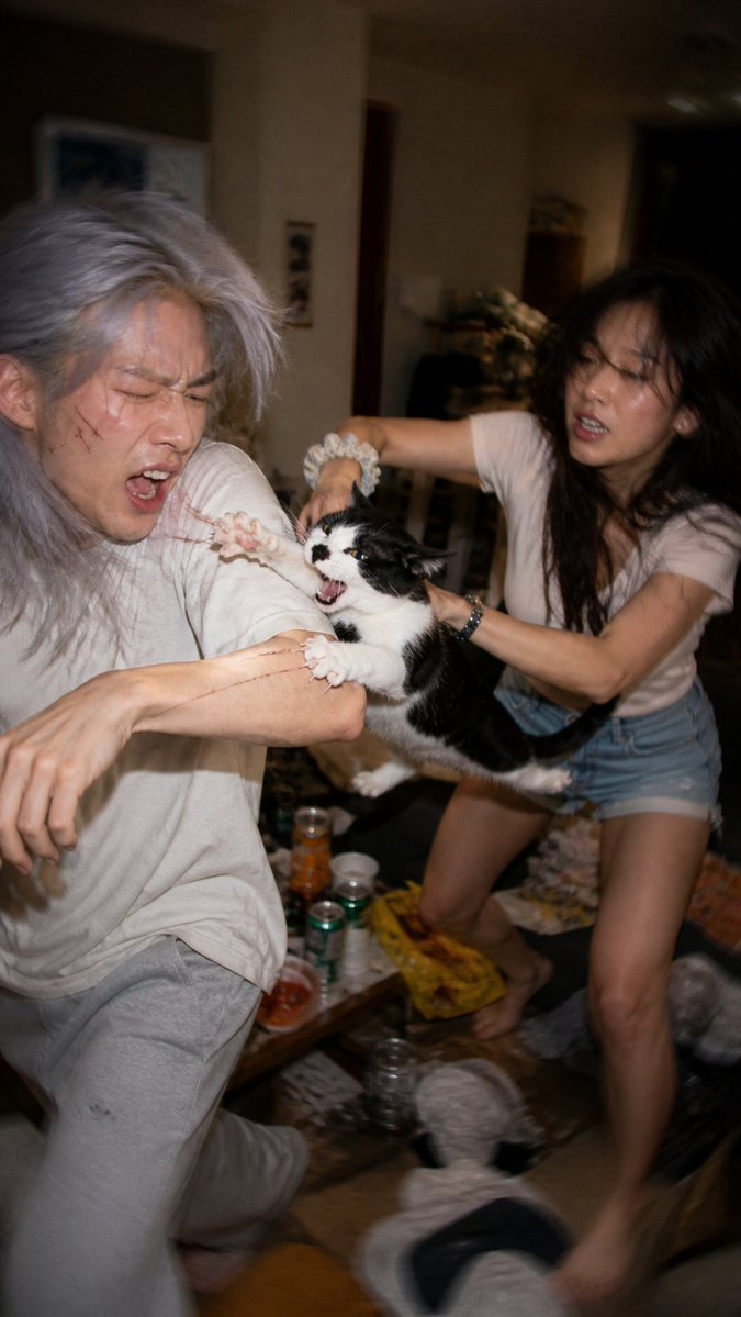 AI Prompt for Raw Smartphone Candid Photography of Couples with Animals