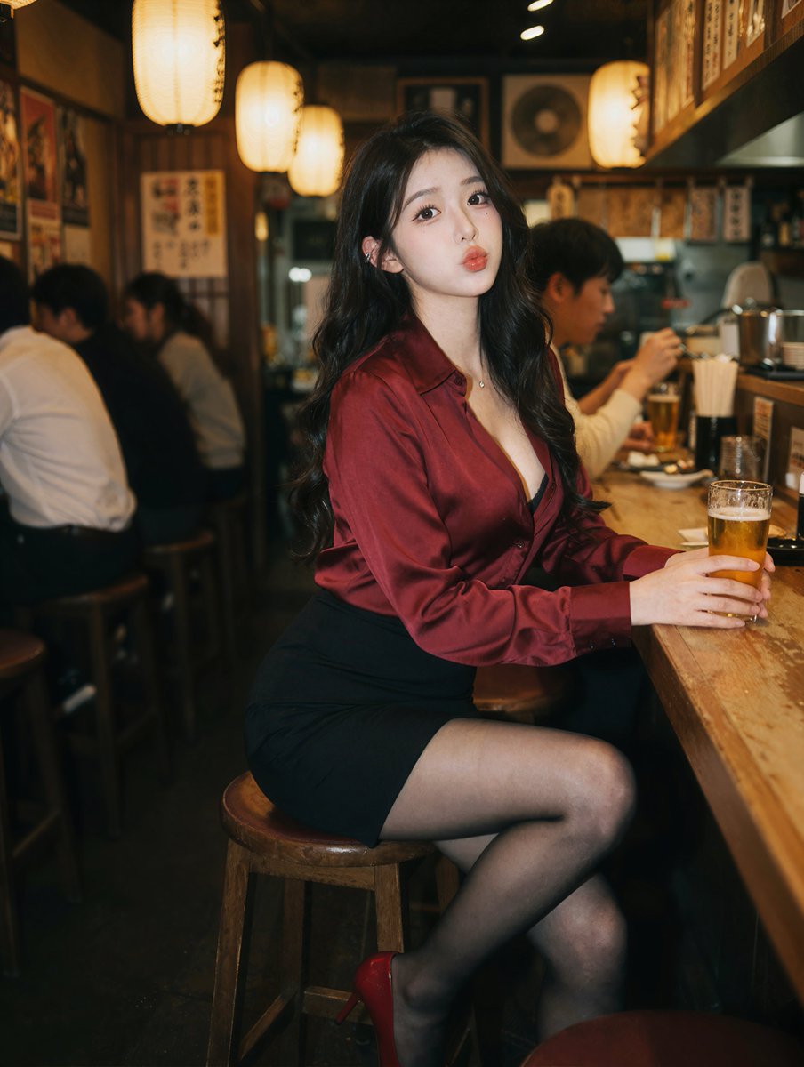 AI Prompt for Realistic Bar Portrait Photography