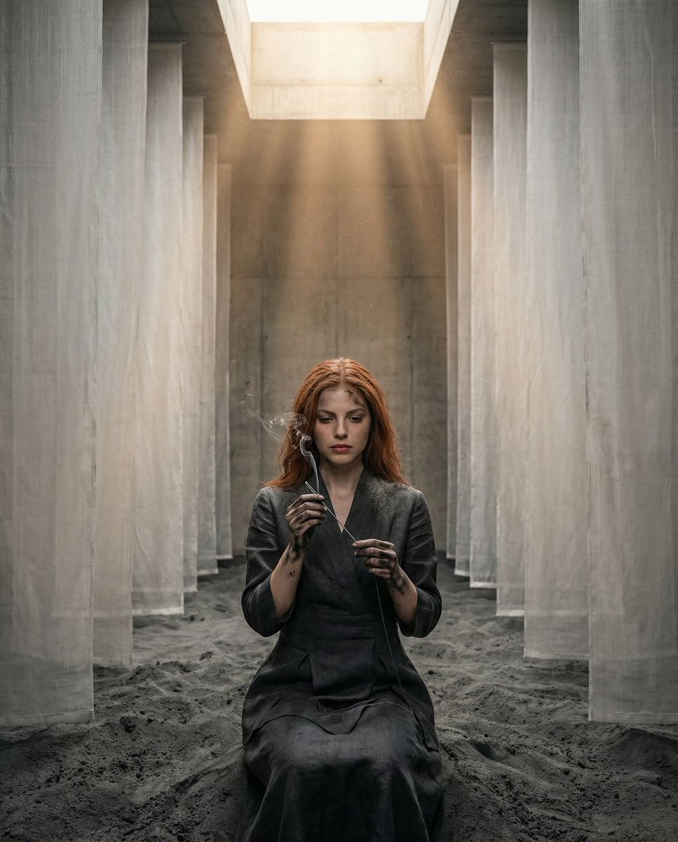 AI Prompt for Realistic Brutalist Portraits with Surreal Elements