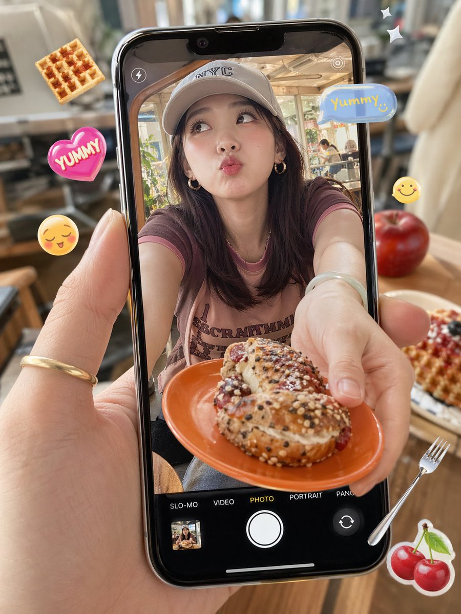 AI Prompt for Realistic Cafe Smartphone Photography