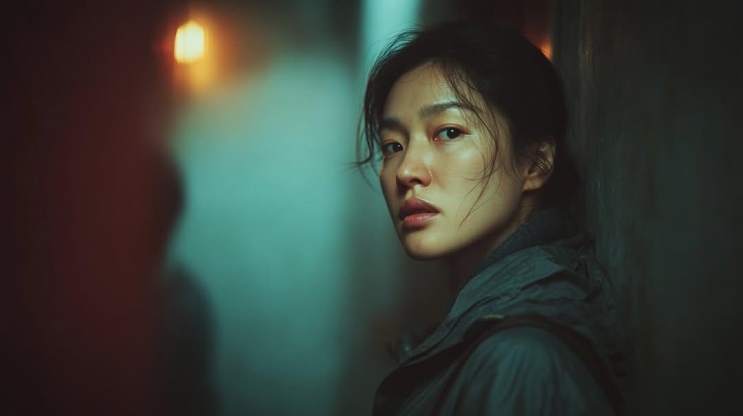 AI Prompt for Realistic Cinematic Portrait of East Asian Woman