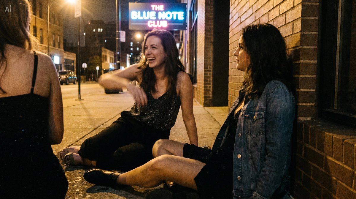 AI Prompt for Realistic Cinematic Street Photography of Women