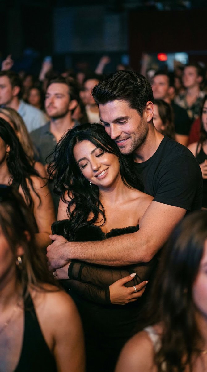 AI Prompt for Realistic Concert Embrace Scene Generation