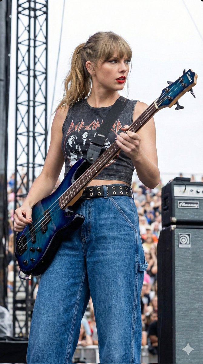 AI Prompt for Realistic Female Bassist Portrait - High-Resolution Photography