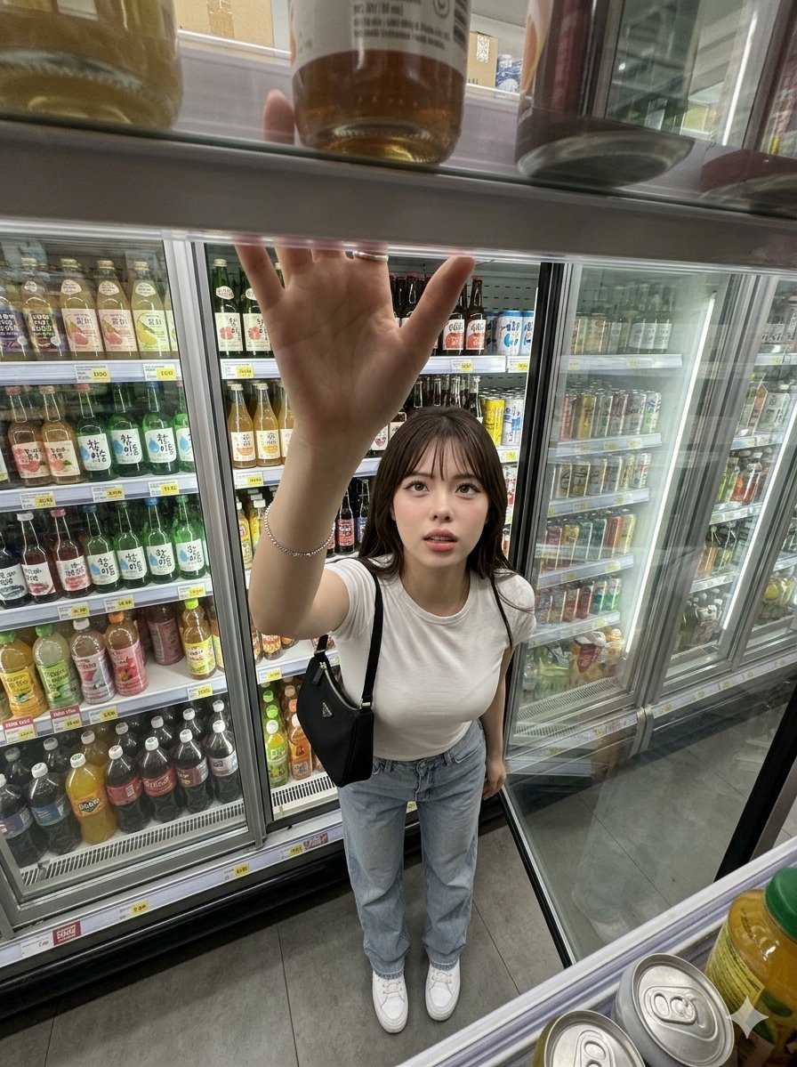 AI Prompt for Realistic Grocery Store Scene