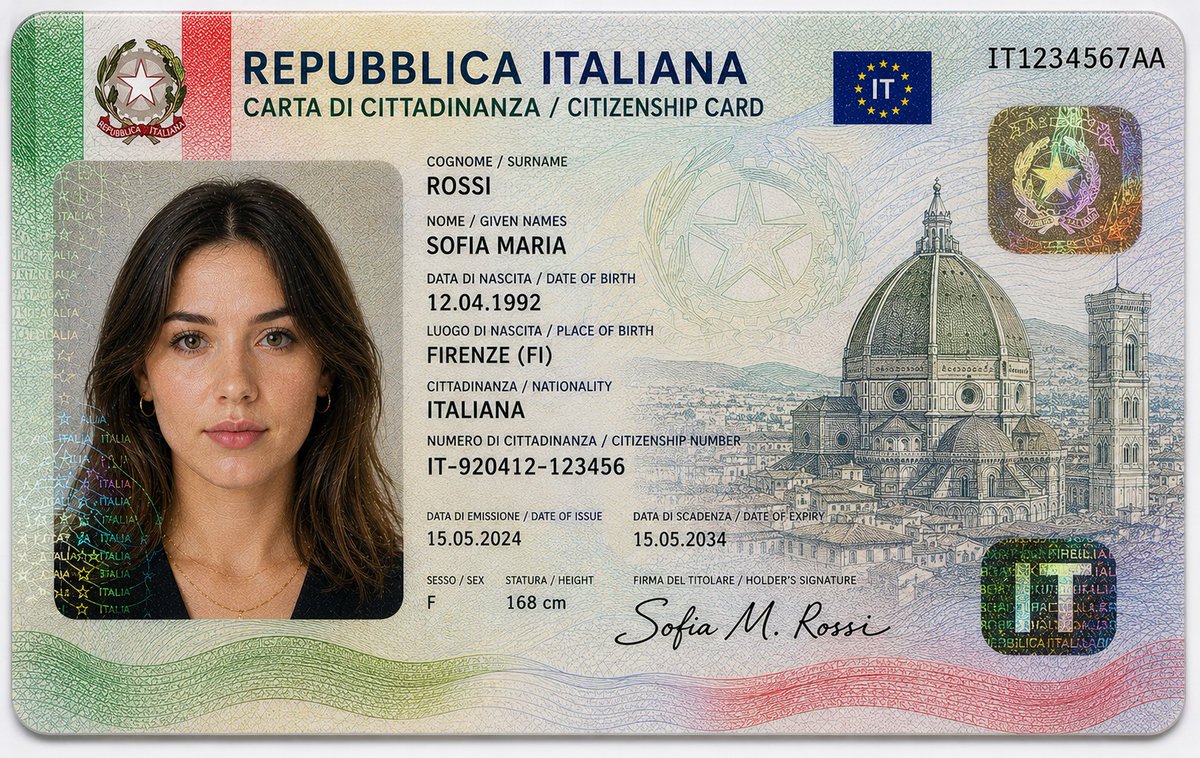 AI Prompt for Realistic Identity Card Macro Photography