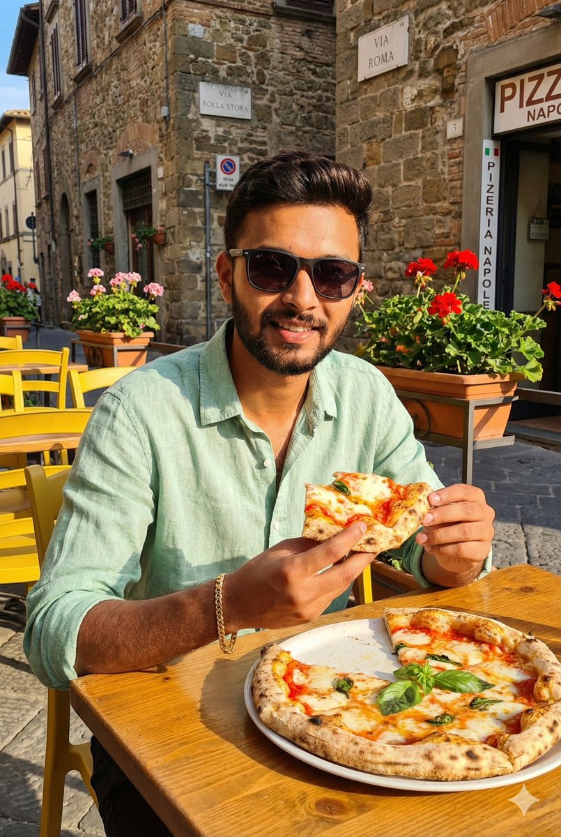 AI Prompt for Realistic Italian Cafe Scene Photography