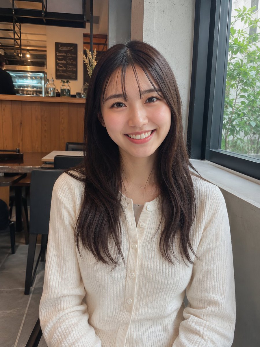 AI Prompt for Realistic Japanese Cafe Portrait Photography