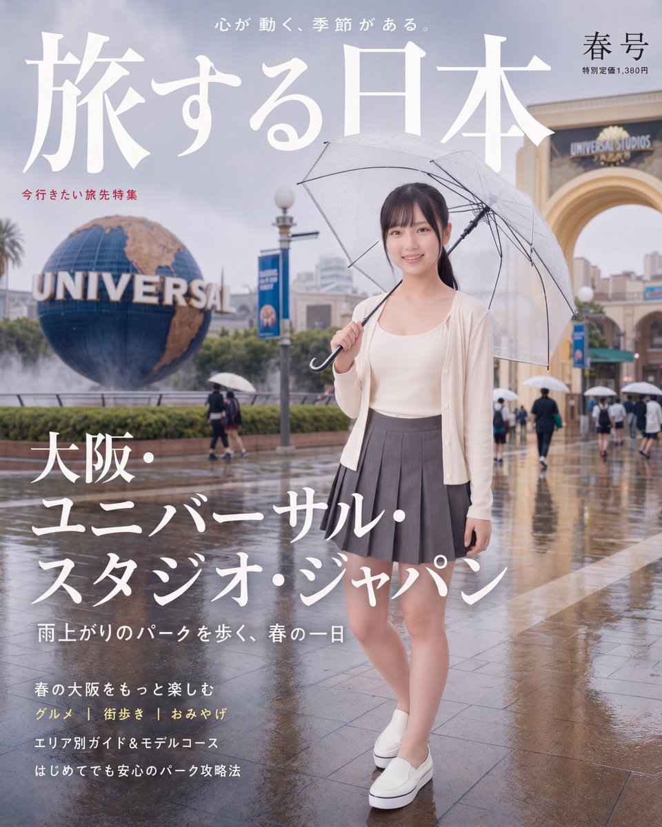 AI Prompt for Realistic Japanese Location Photography with Character Integration